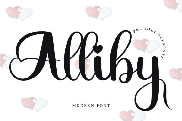 Alliby: A Handwritten Font That Elevates Small Business Branding
