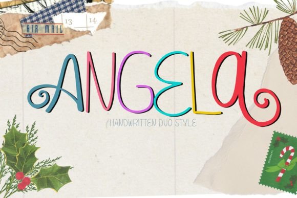 Angela Duo: A Designer’s Take on Script Amp’s Stylish New Typeface