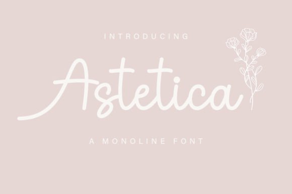 Astetica: A Designer’s Review of a Balanced Script Font for Campaign Visuals