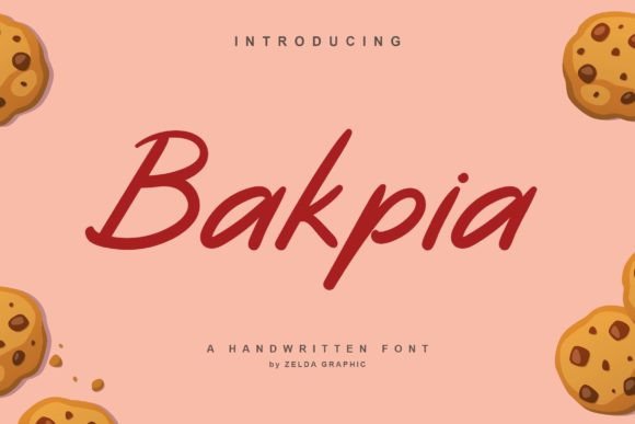 Bakpia: A Modern Handwriting Font for Campaign-Ready Typography
