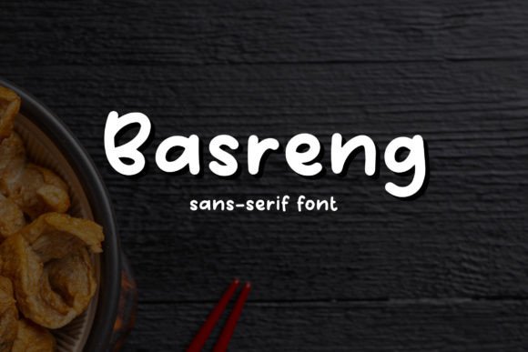 Basreng: A Handwritten Font That Adds Personality to Modern Web Design
