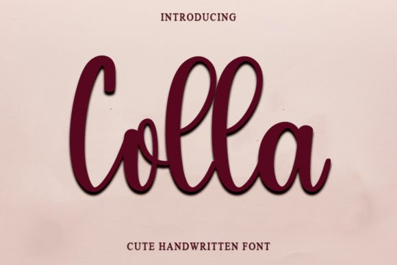 Colla: A Handwritten Font That Elevates Modern Web Design