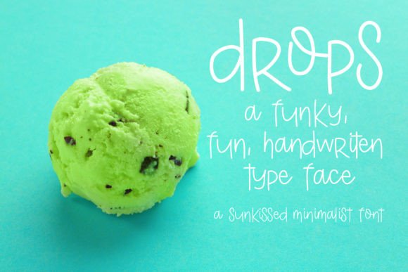 Drops Font: A Playful Script for Dynamic Web Design