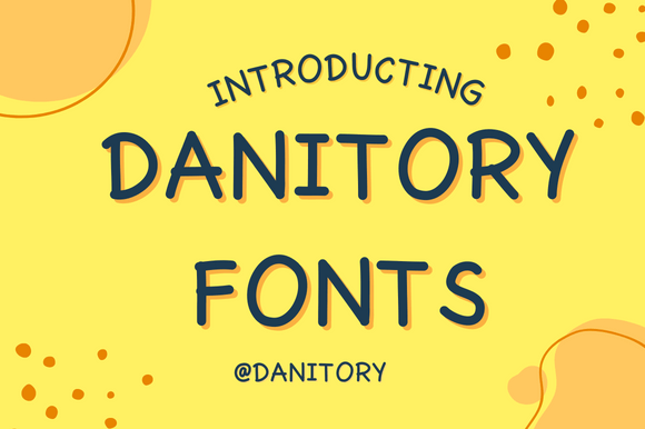 Exploring Danitory: A Handwritten Font with Editorial Charm