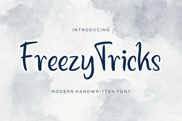 Freezy Tricks: A Fresh Script Font That Elevates Small Business Branding