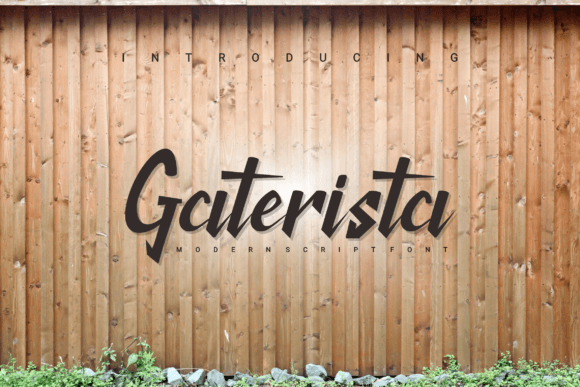 Gaterista: A Bold Handwritten Font for High-Impact Campaign Visuals
