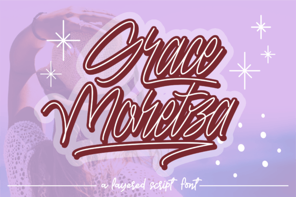 Grace Moretza: A Nostalgic Script Font for Elegant Editorial Design