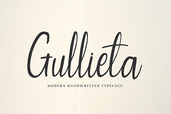 Gullieta: The Script Font That Elevates Your Campaign’s Visual Voice