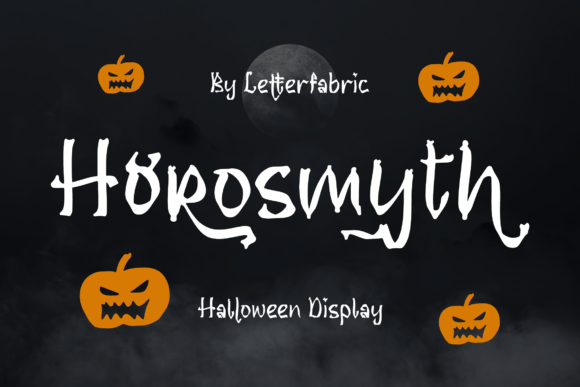 Horosmyth: A Spooky-Whimsical Handwritten Font for Crafters & Makers