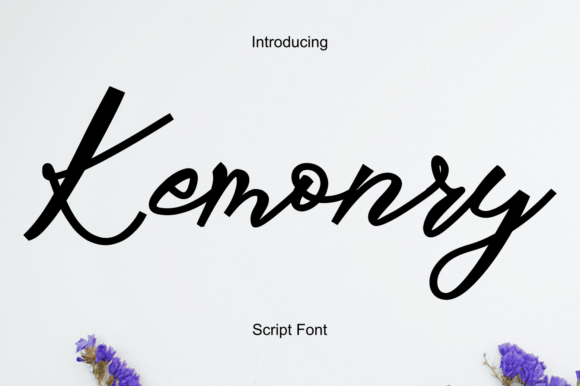 Kemonry: A Sweet Handwritten Font for Editorial Charm
