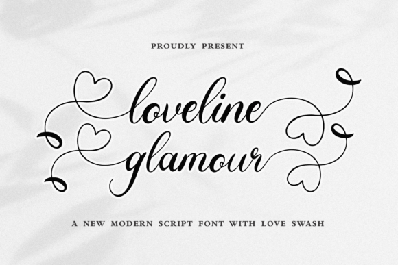 Loveline Glamour: A Handwritten Font That Elevates Your Handmade Brand