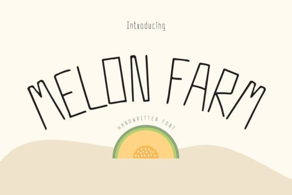 Melon Farm: A Handwritten Font That Elevates Small Business Branding