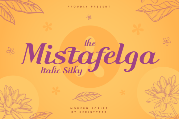 Mistafelga: A Silky Script Font for Elegant Branding Projects