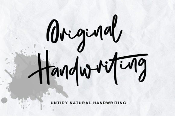 Original Handwriting: The Script Font That Makes Campaigns Stand Out