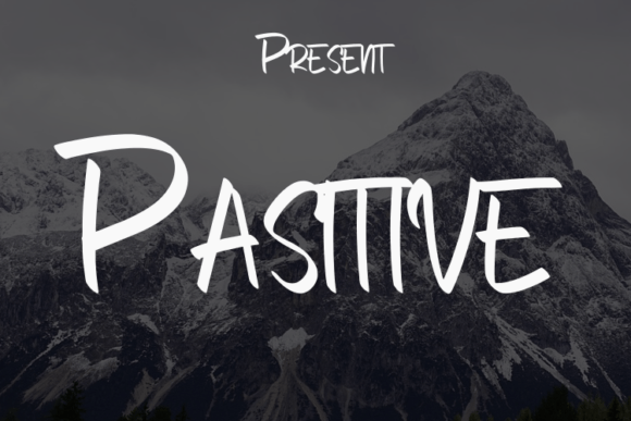 Pasitive: A Handwritten Font That Elevates Your Brand
