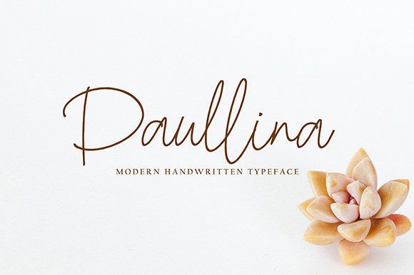 Paullina: The Script Font That Elevates Campaign Visuals