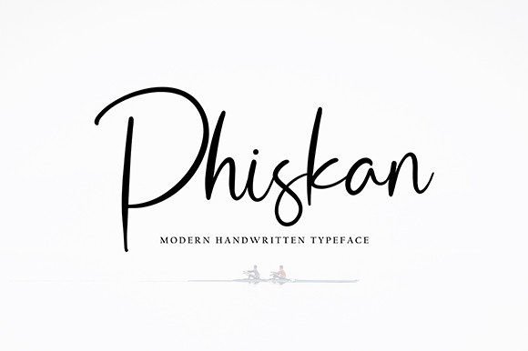 Phiskan: A Handwritten Script Font That Elevates Campaign Typography