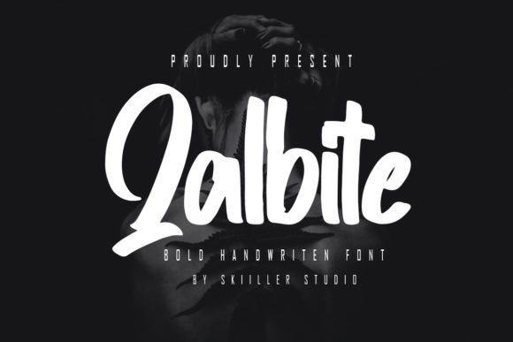 Qalbite: A Bold Handwritten Font for Impactful Campaign Typography