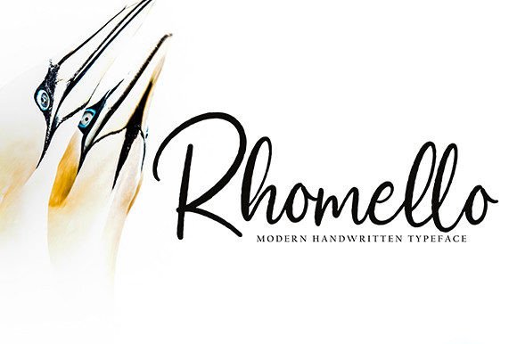 Rhomello: A Script Font That Elevates Editorial Design