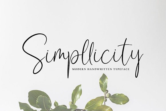Simpllicity: A Handwritten Script Font That Elevates Editorial Design