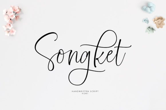 Songket: A Dazzling Script Font for Makers and Creative Sellers