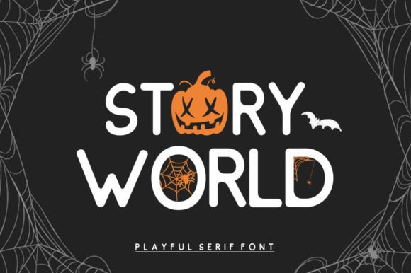 Story World: A Designer’s Take on This Script Display Font