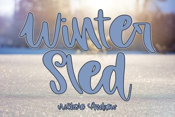 Winter Sled Font: A Creative Consultant’s Take on Elevating Brand Identity